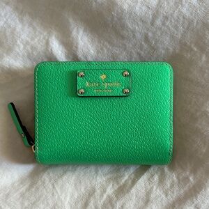 Kate Spade Green Wallet NWOT